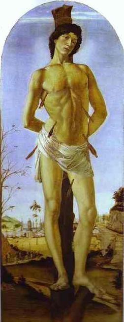 Sandro Botticelli Sebastian Germany oil painting art